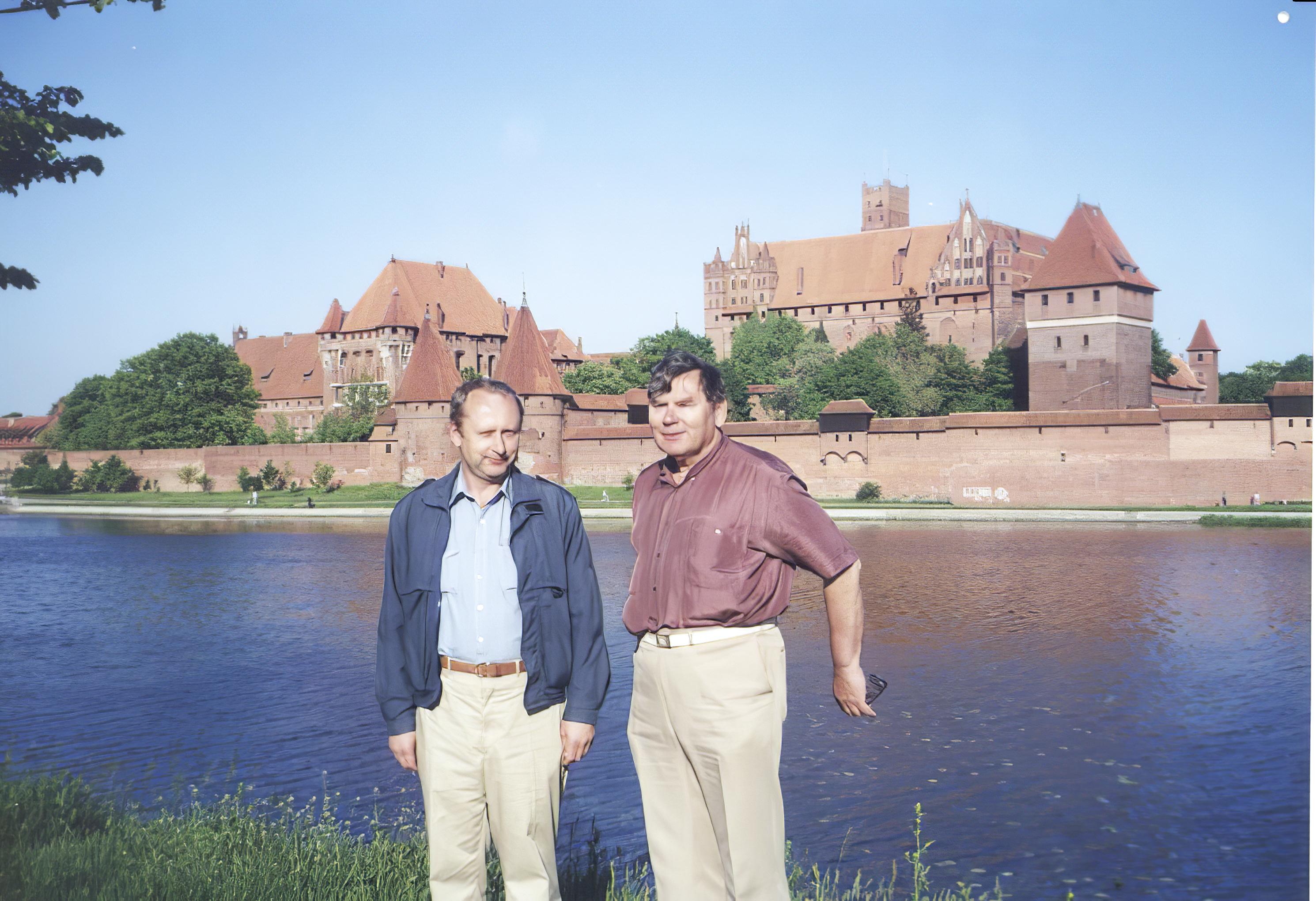 Fot. #A3: Dr Jan Pająk z bratem ś.p. Czesławem Pająk
